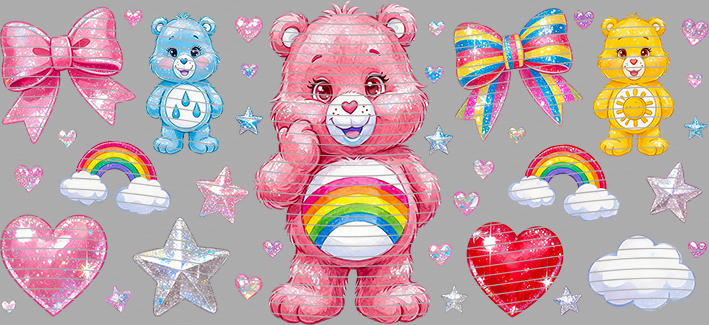 16oz Care Bears-Be-272